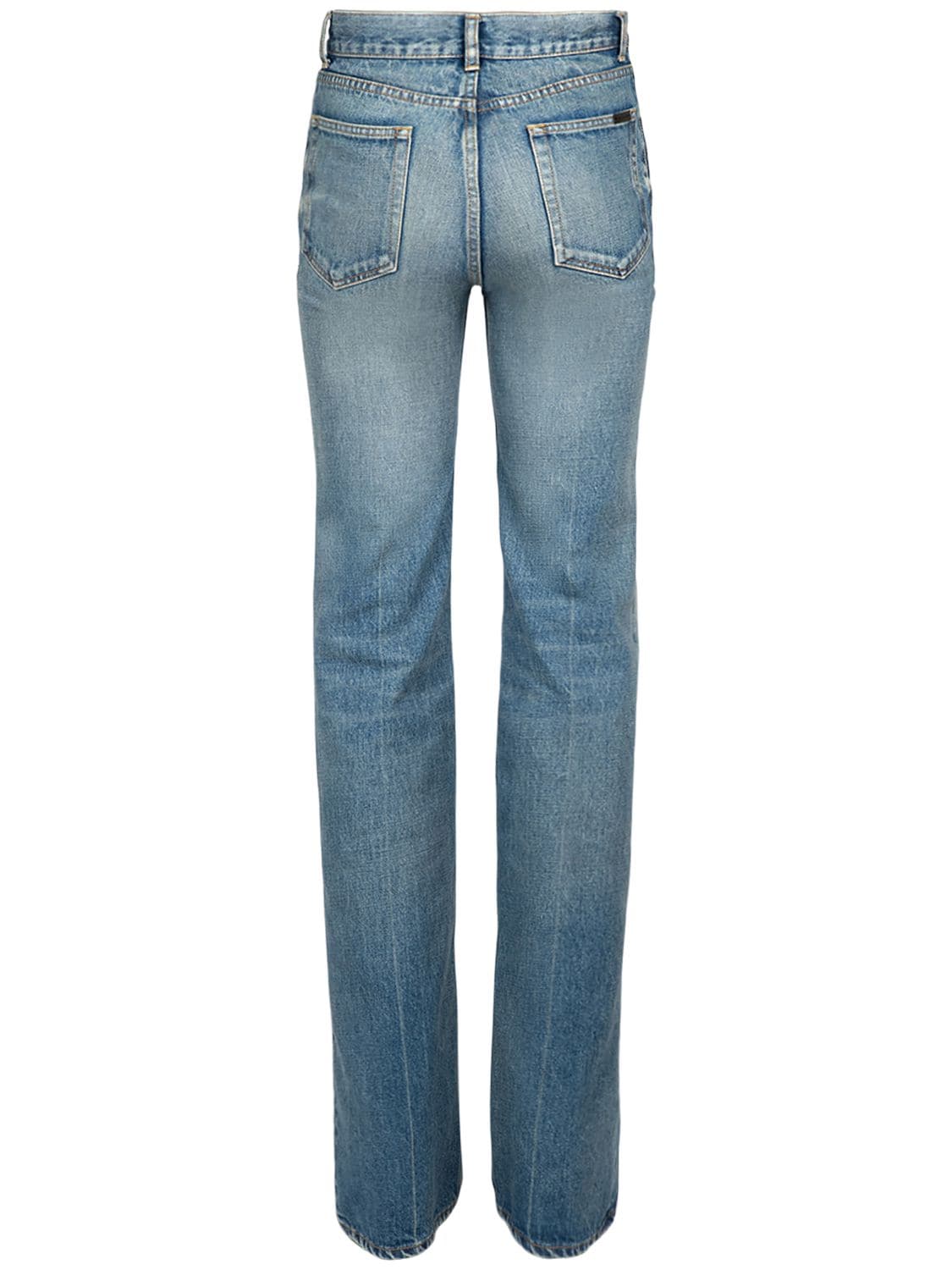 Shop Saint Laurent Vintage Denim 70's Jeans