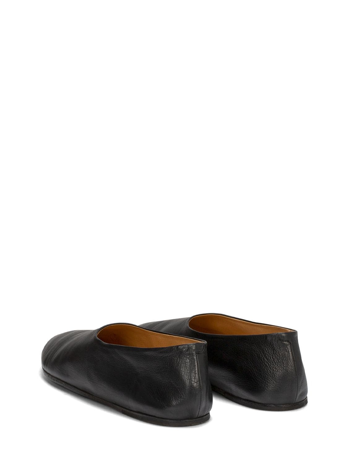 Shop Marsèll Coltellaccio Leather Loafers In Black