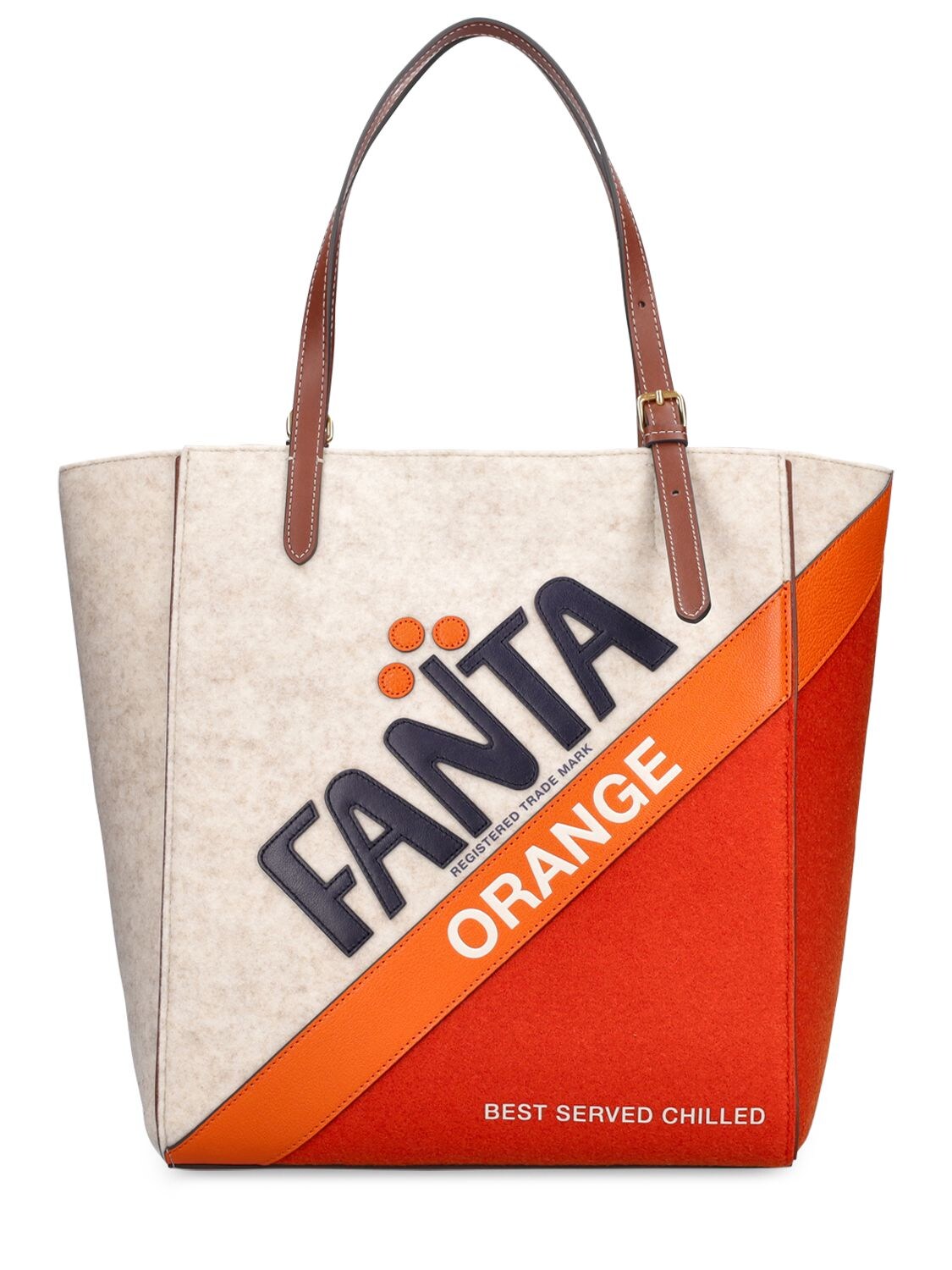 Petit Sac Cabas En Feutre Fanta