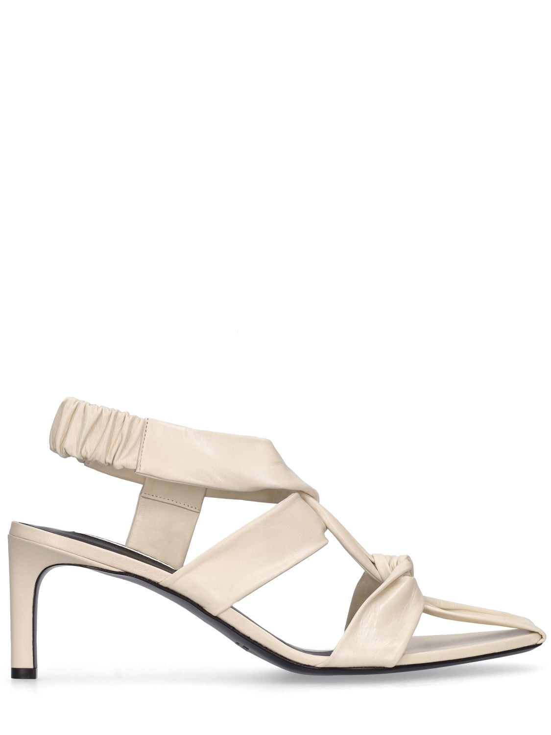 JIL SANDER 70MM LEATHER SANDALS