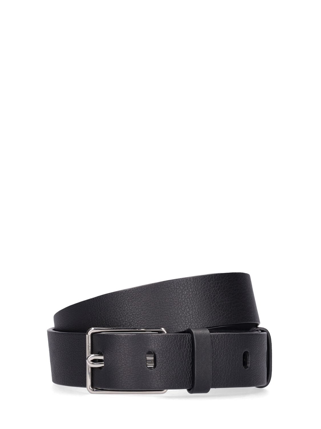 The Row 3cm Sidney Leather Belt In Black
