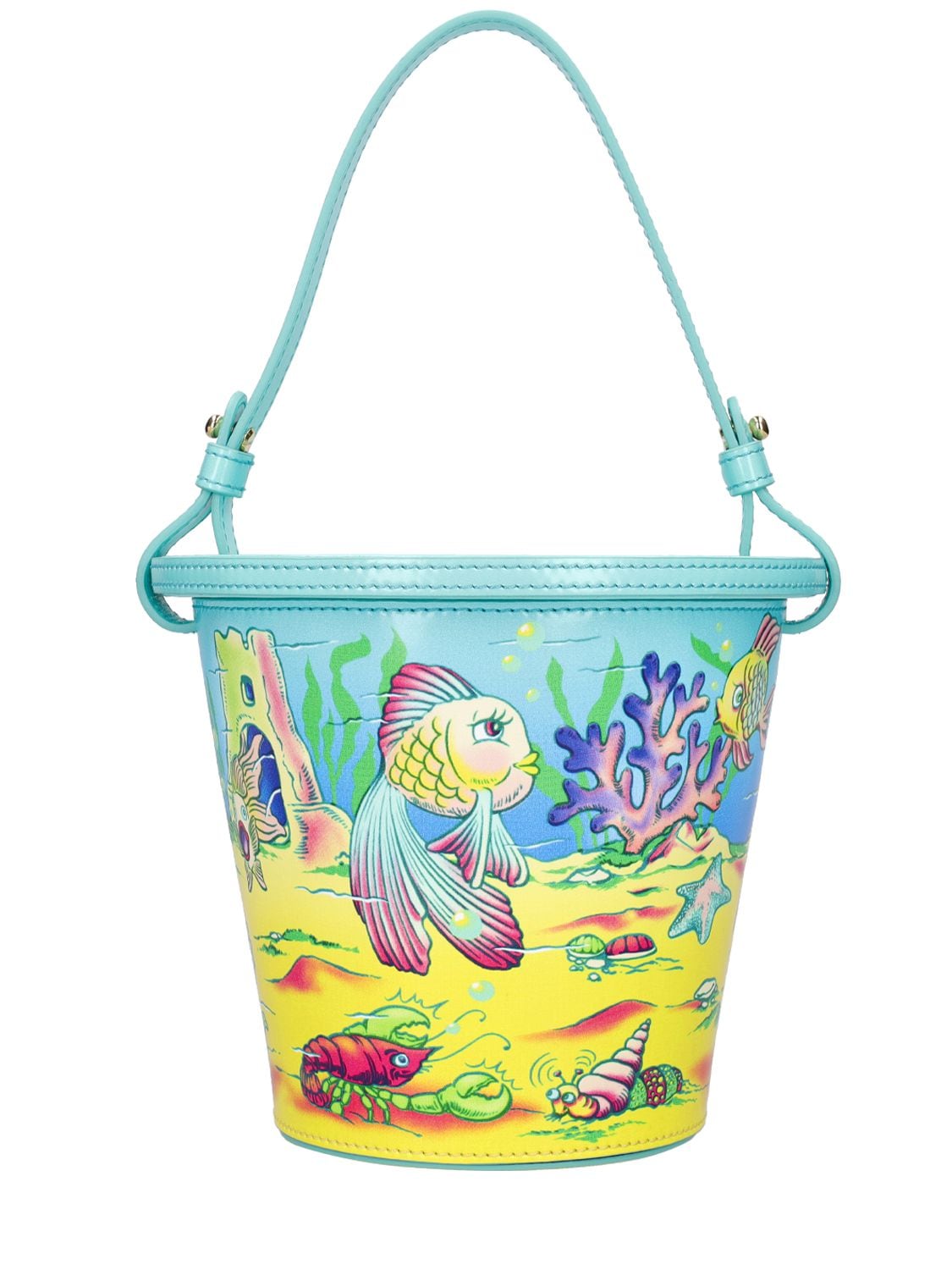 MOSCHINO BUCKET TOP HANDLE BAG 