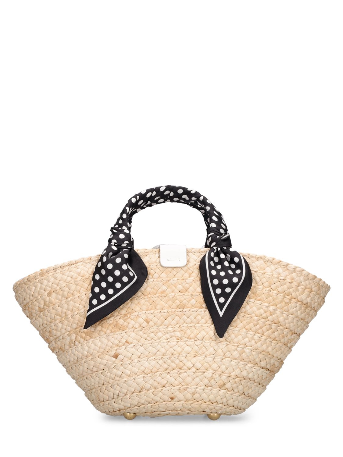 Shop Dolce & Gabbana Kendra Raffia Tote Bag In Naturale