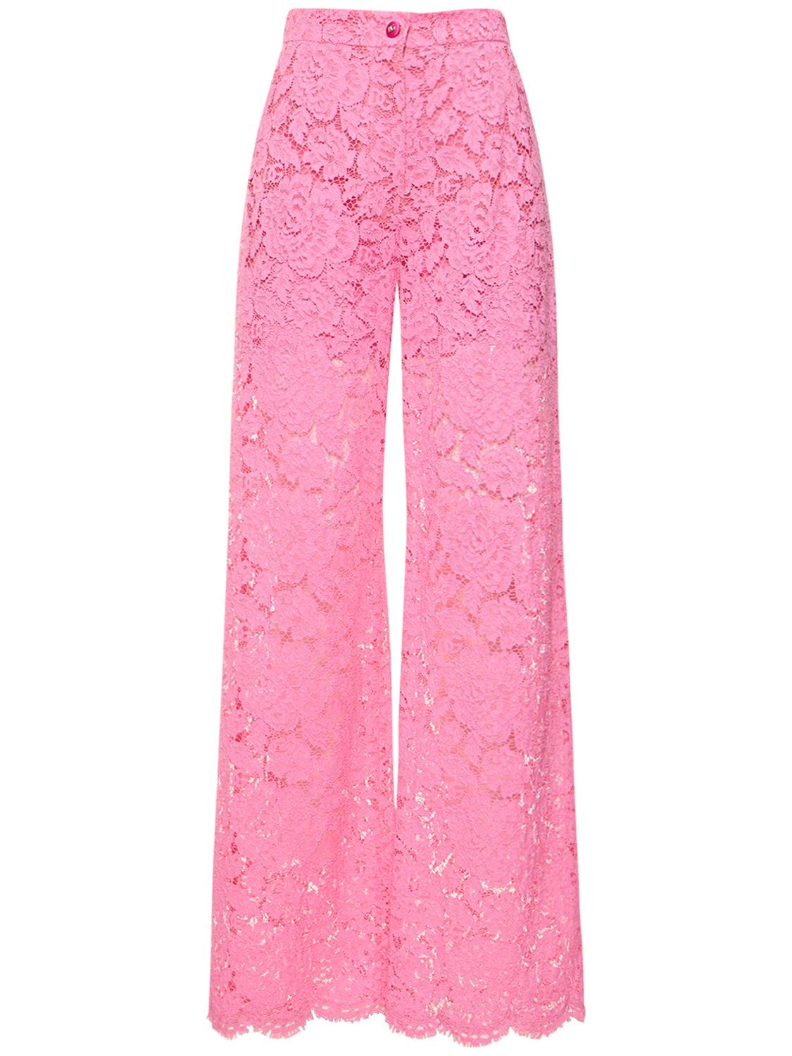 High Rise Flared Lace Pants – WOMEN > CLOTHING > PANTS