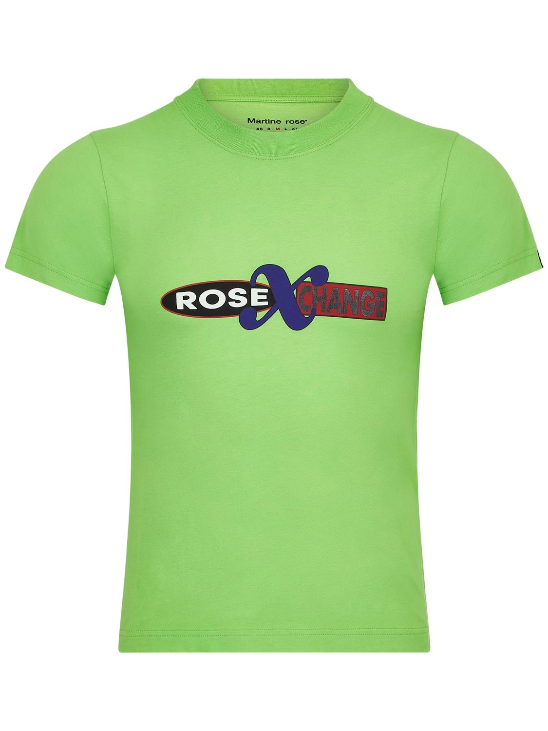 Rose X Change Cotton Jersey T-shirt – MEN > CLOTHING > T-SHIRTS