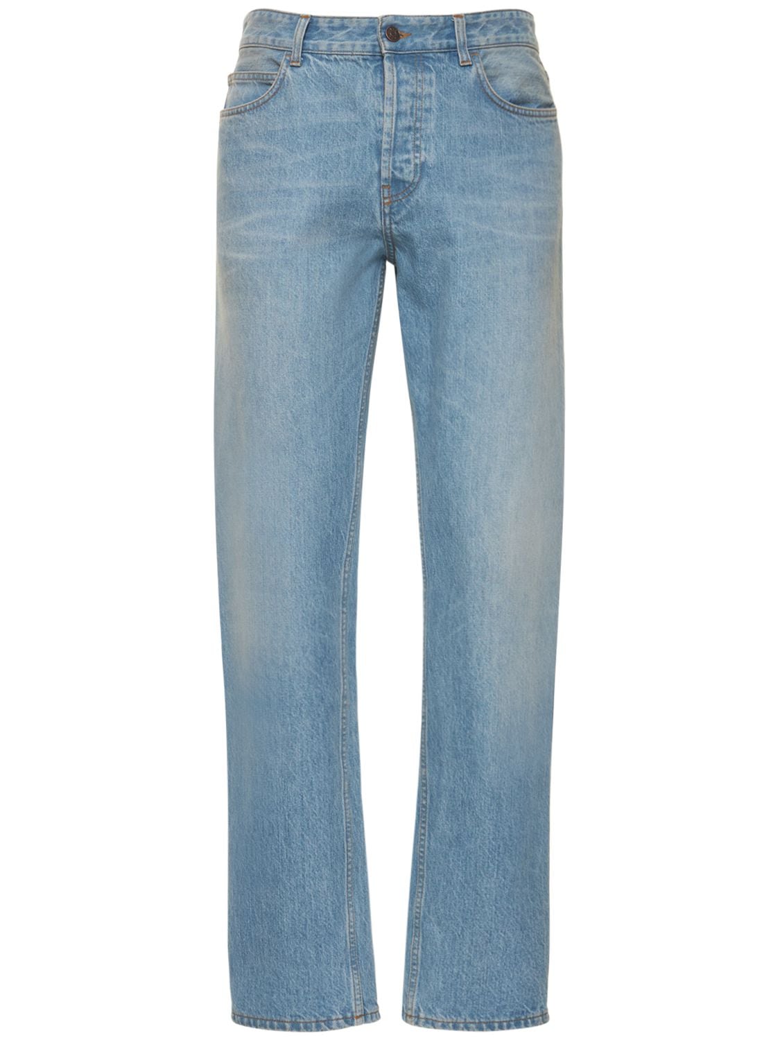 Carlisle Washed Cotton Denim Jeans – MEN > CLOTHING > JEANS