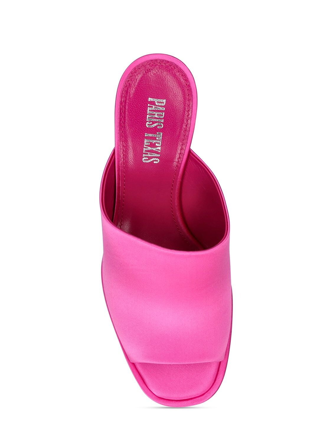 Paris Texas 130mm Sasha Satin Mules In Pink