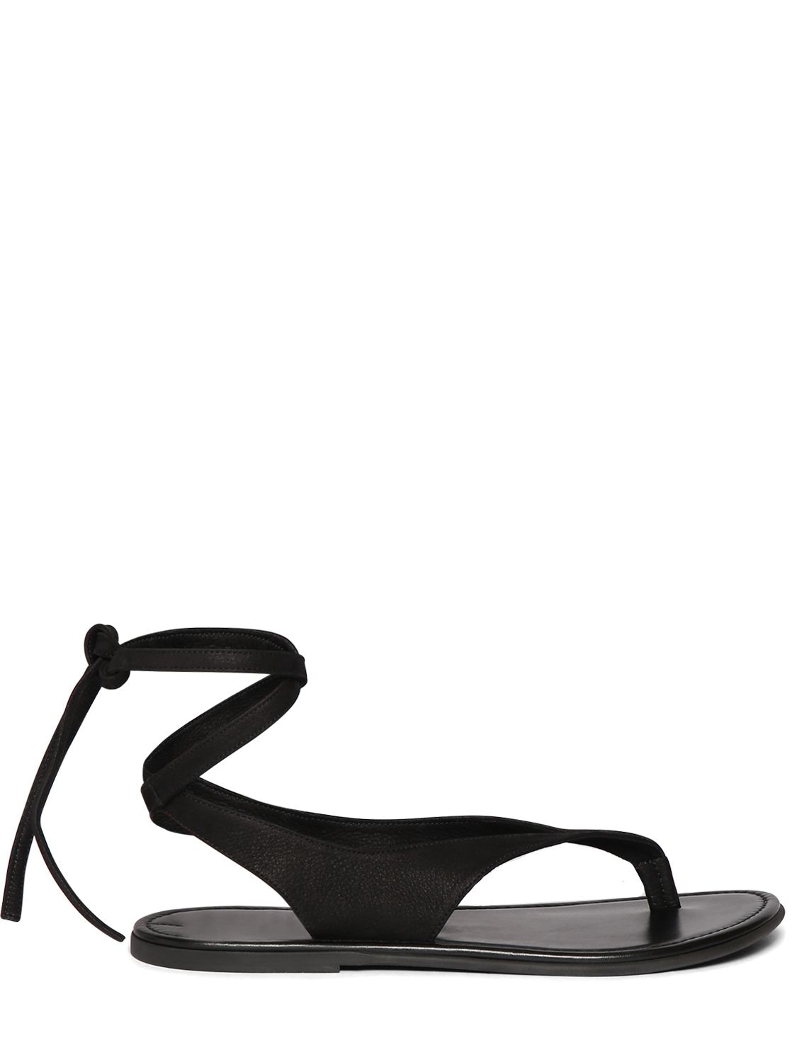 THE ROW 10MM LEATHER BEACH SANDALS