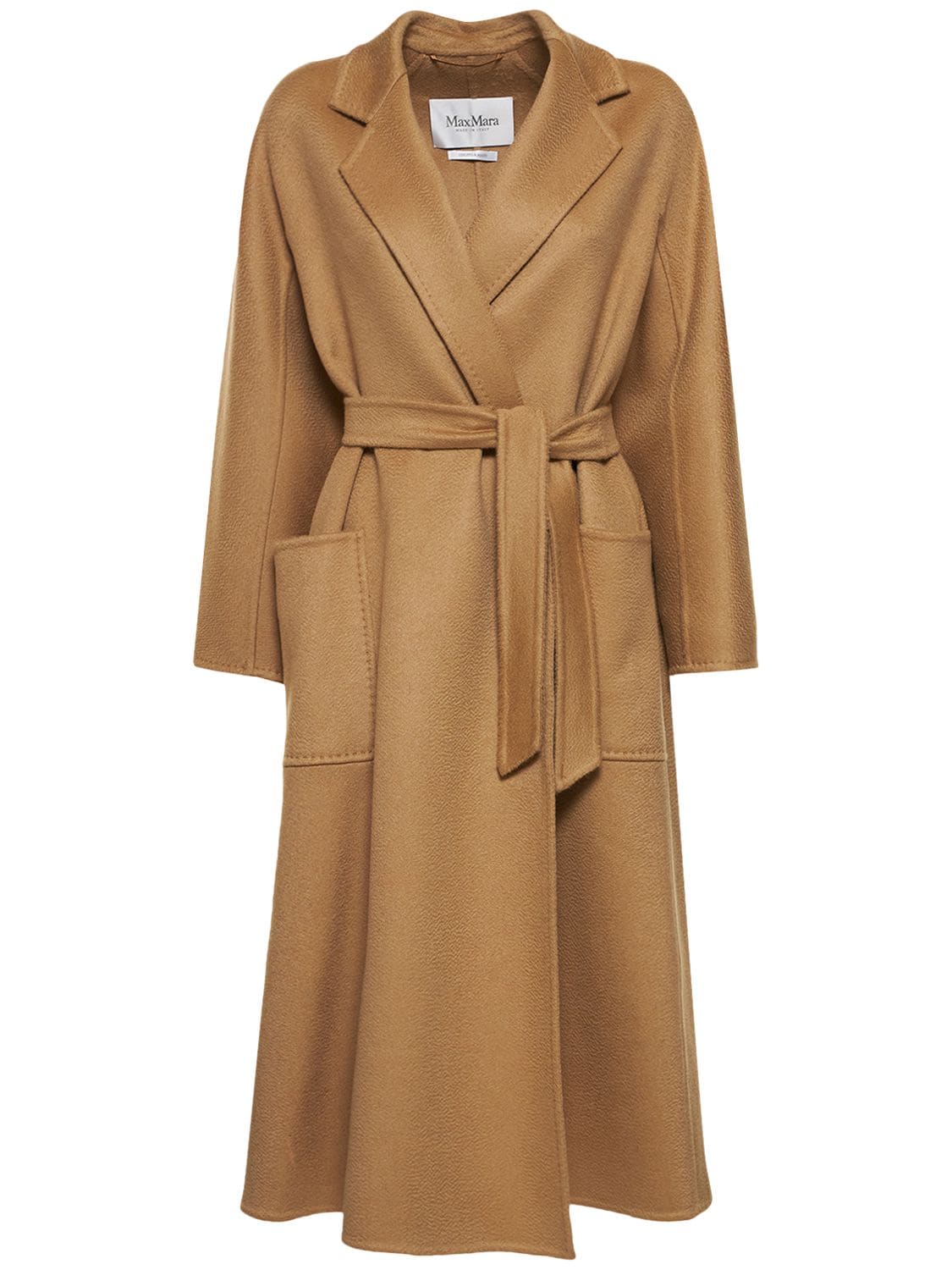 MAX MARA LUDMILLA BELTED CASHMERE LONG COAT