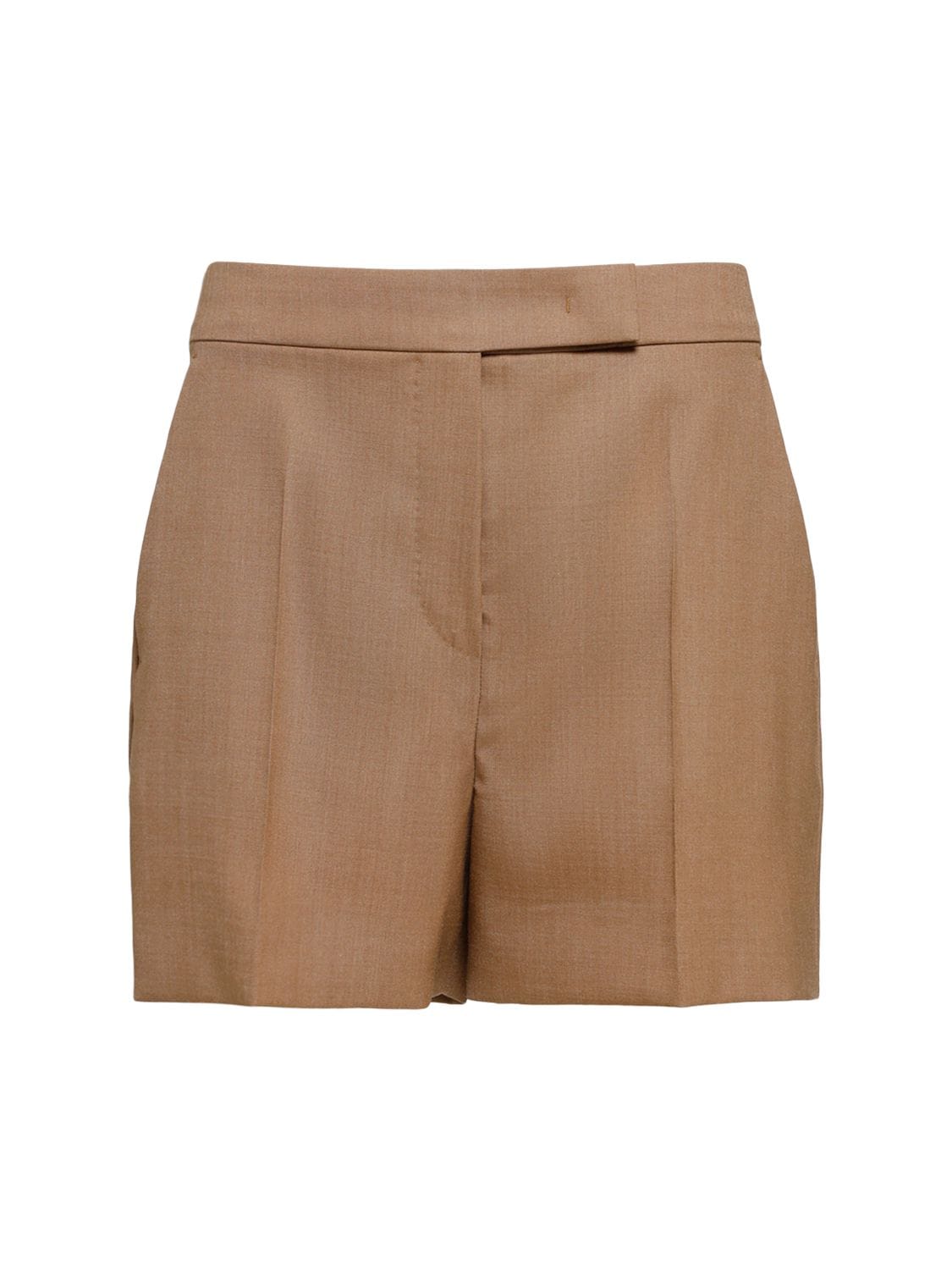 MAX MARA AMATO TAILORED WOOL BLEND SHORTS 