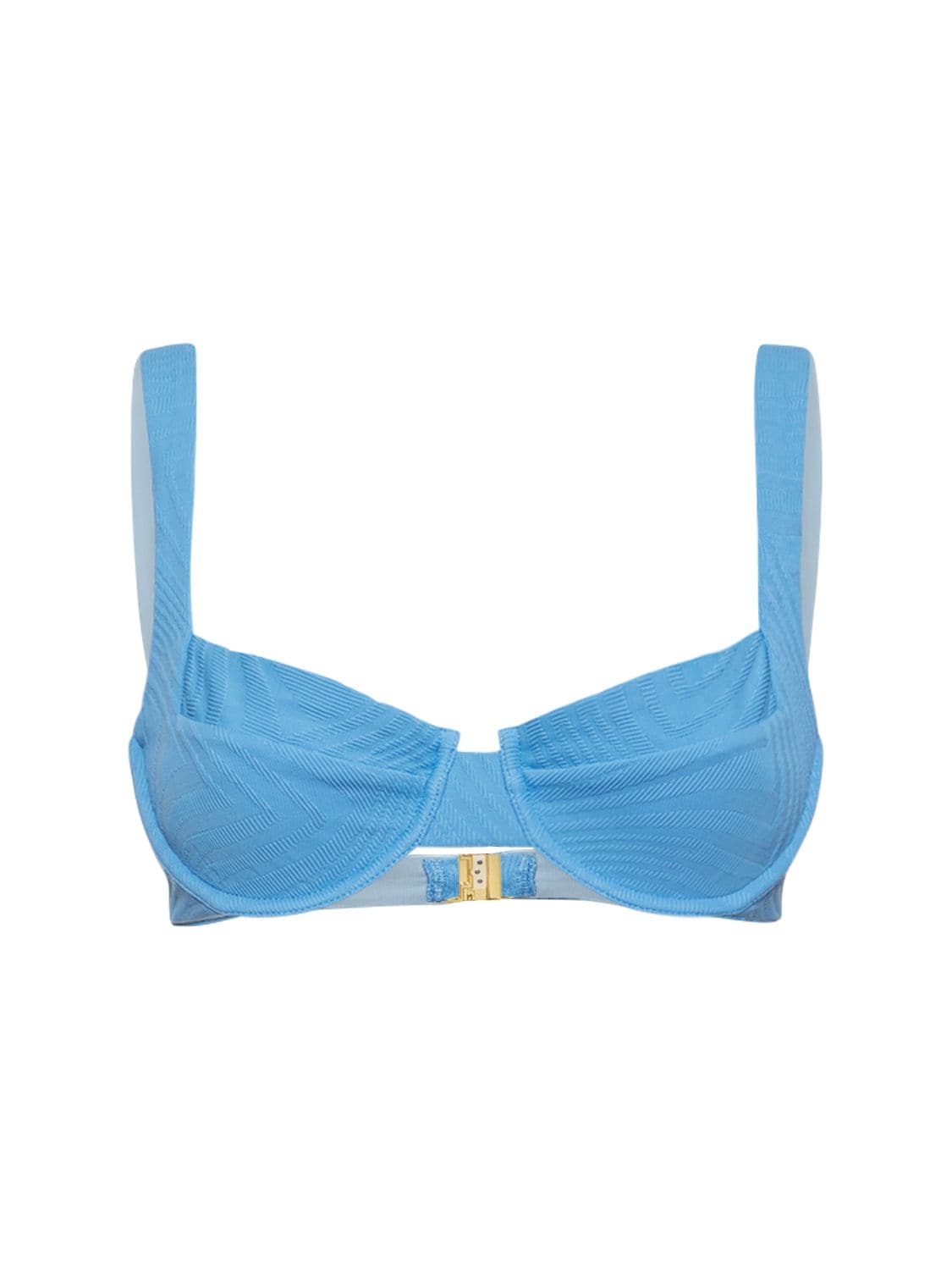 Fella Swim Casanova Underwired Bikini Top In Blue