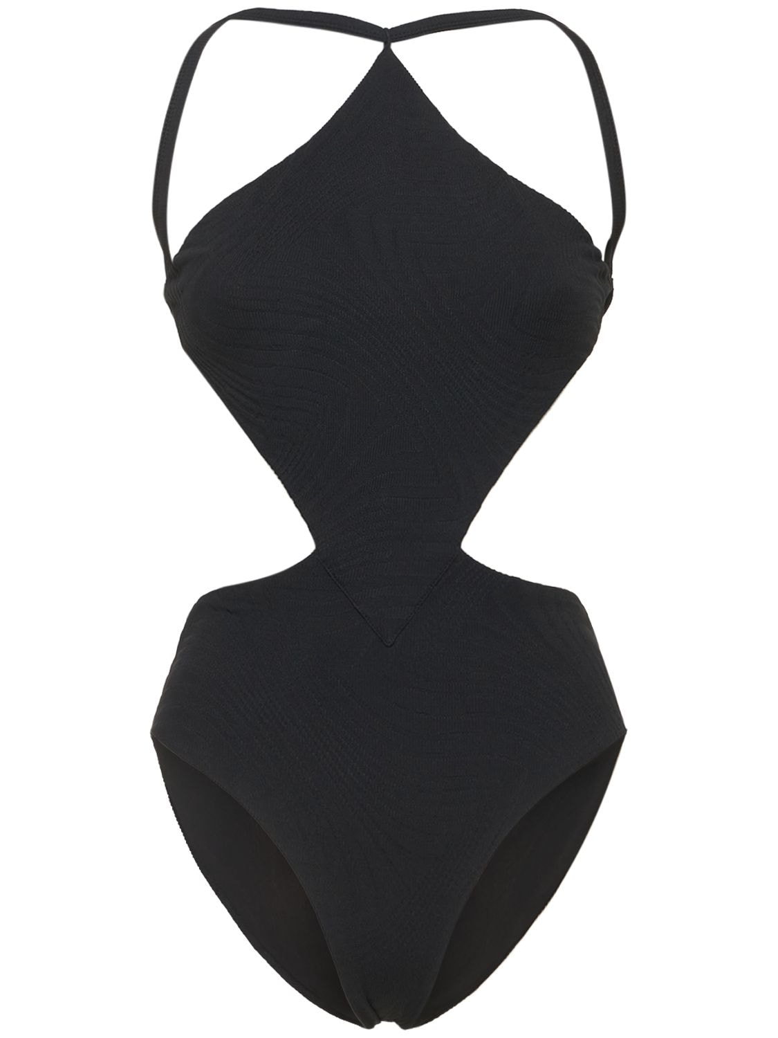 Fella Swim Sabath Onepiece Swimsuit In Black