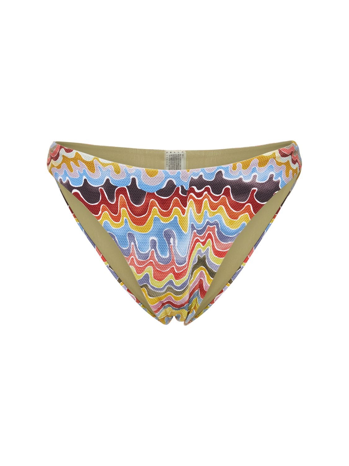 Fella Swim Elvis Printed Bikini Bottom In Multicolor