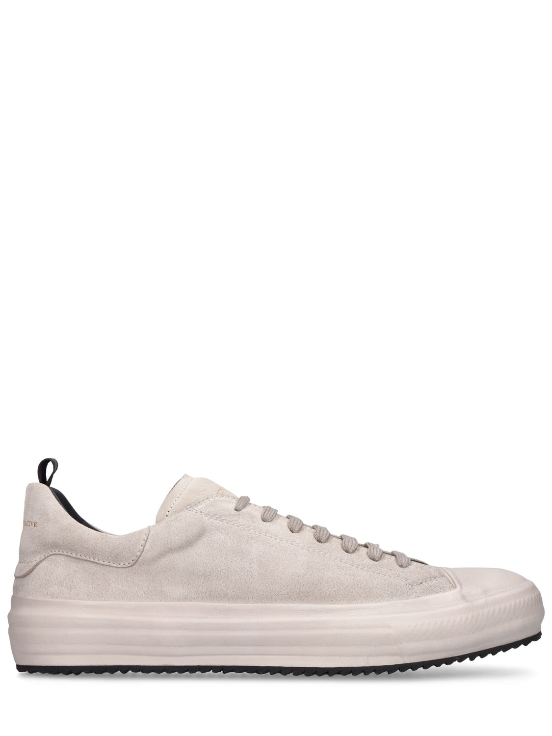 Officine Creative Mes Suede Sneakers In Neutrals