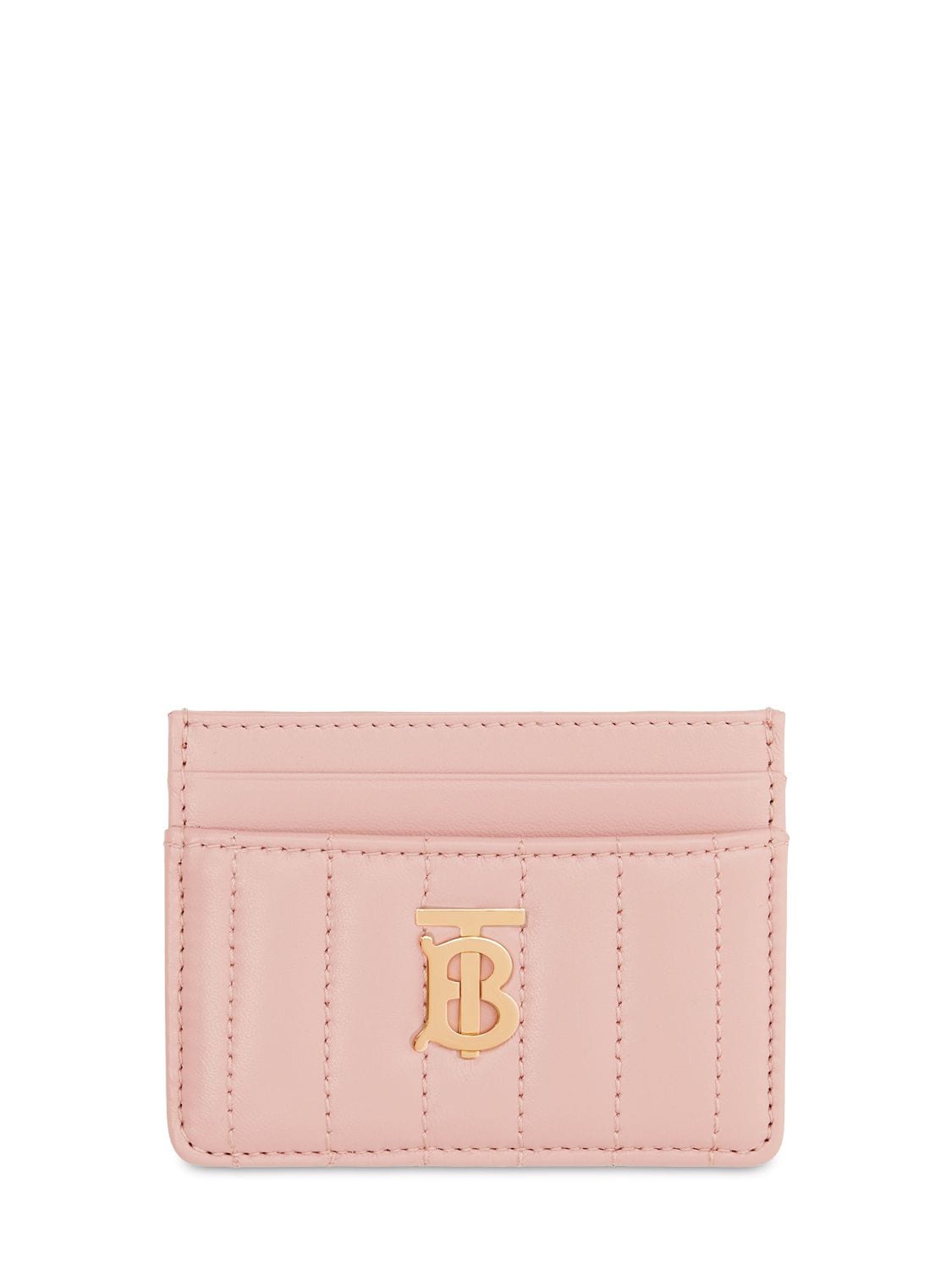 BURBERRY Lola Quilted Leather Card Holder