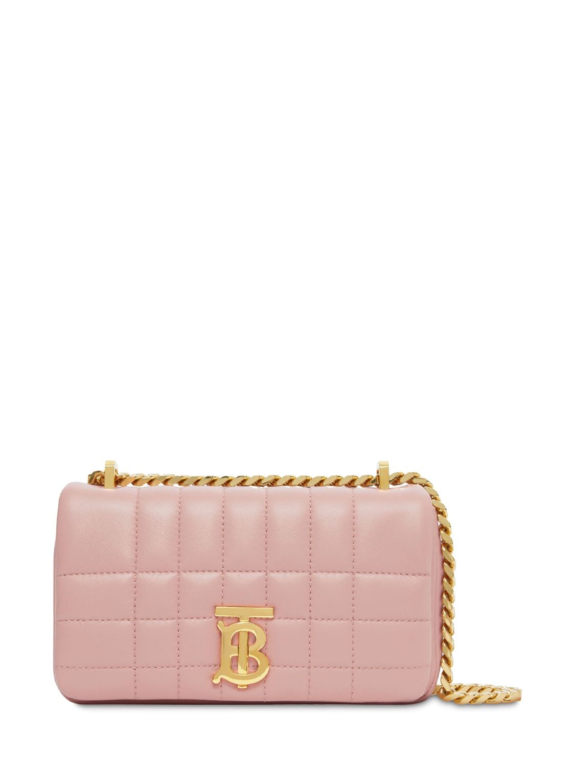 BURBERRY MINI LOLA QUILTED LEATHER SHOULDER BAG