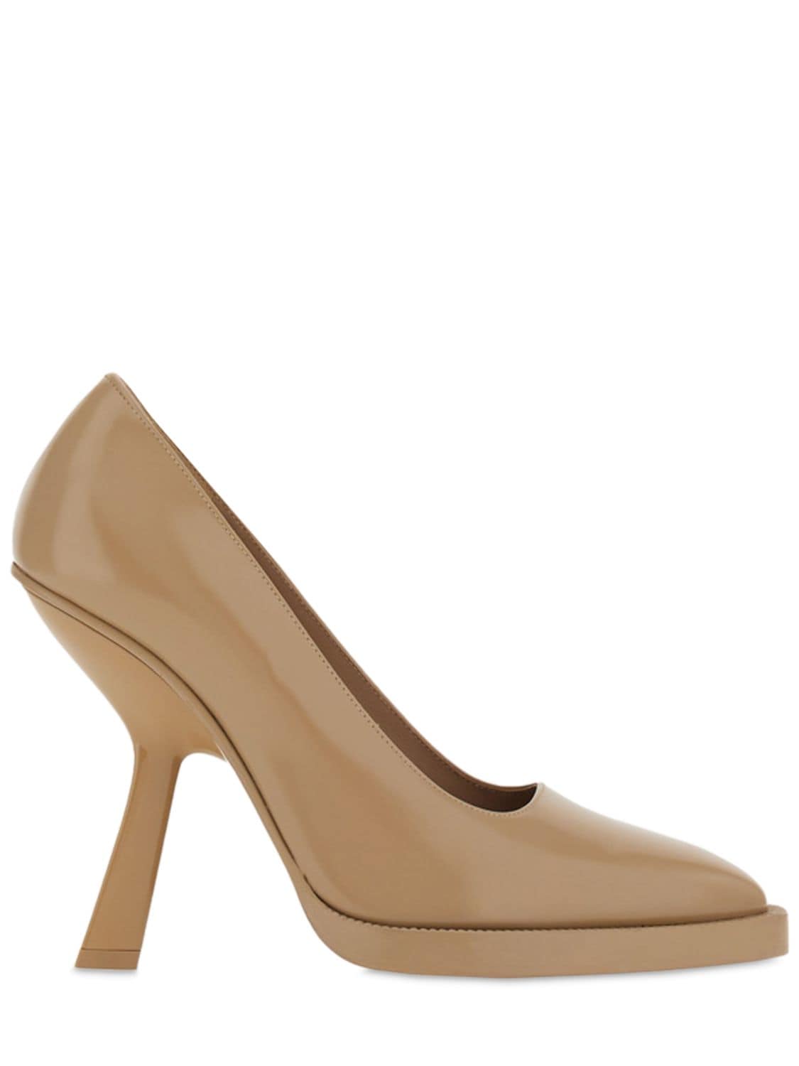 Erica X5 bow-detailed satin pumps