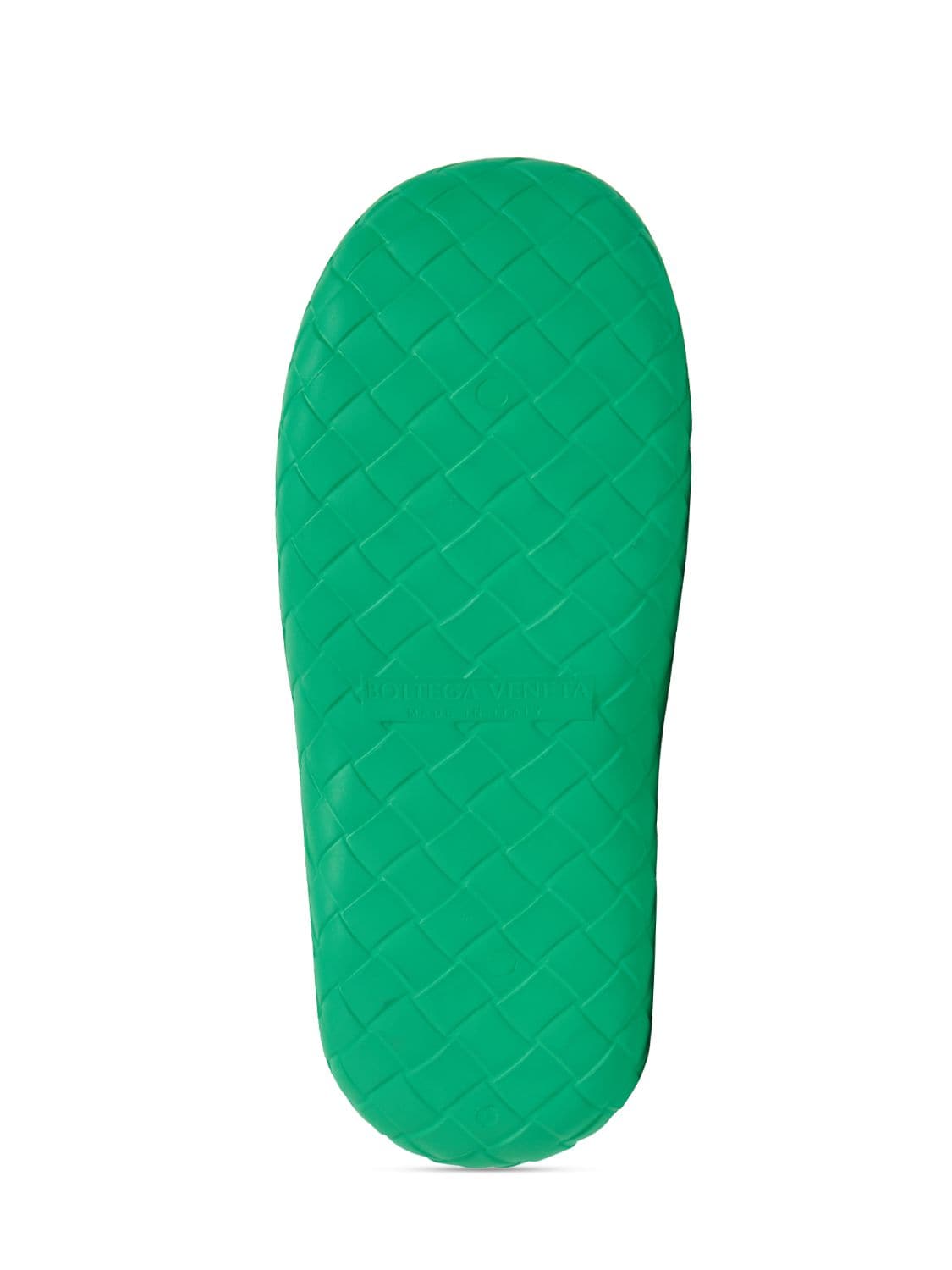 Shop Bottega Veneta 40mm Gel Rubber Slippers In Parakeet