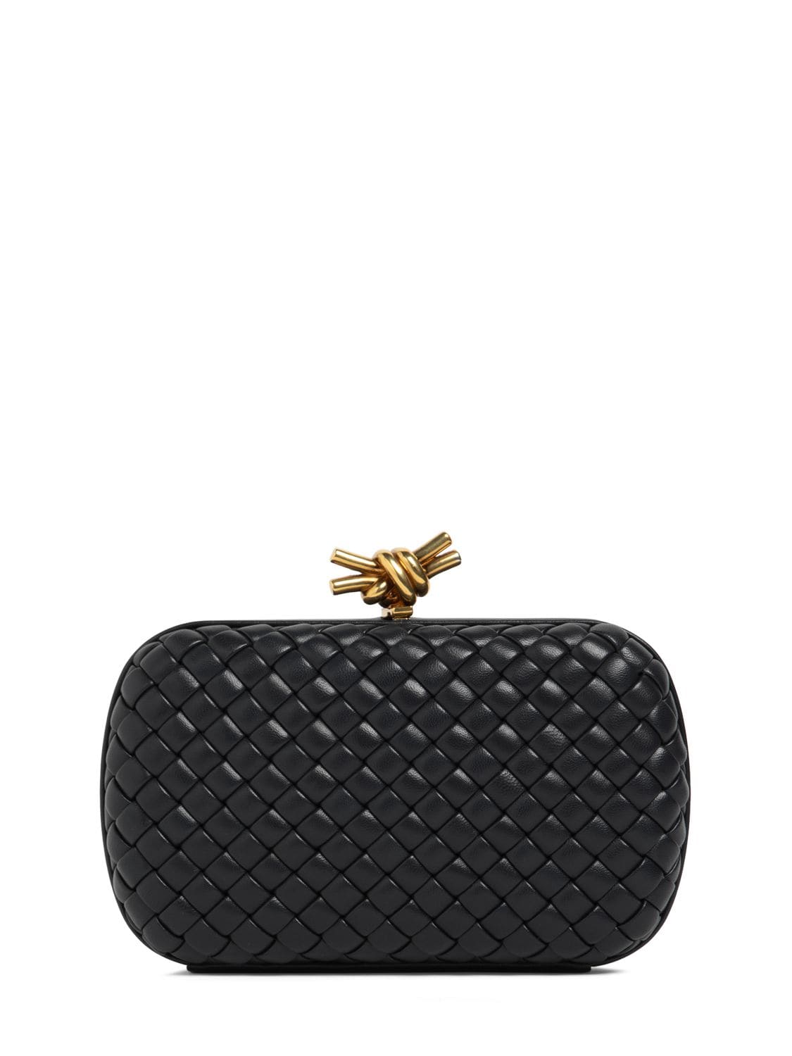 Knot Leather Clutch – WOMEN > BAGS > CLUTCHES