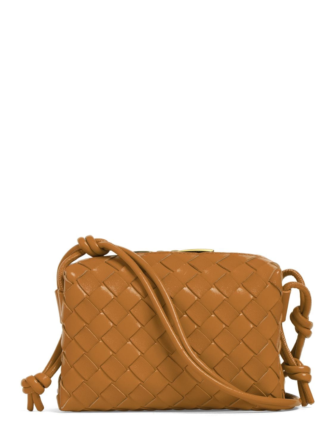 Mini loop leather shoulder bag - Bottega Veneta - Women | Luisaviaroma