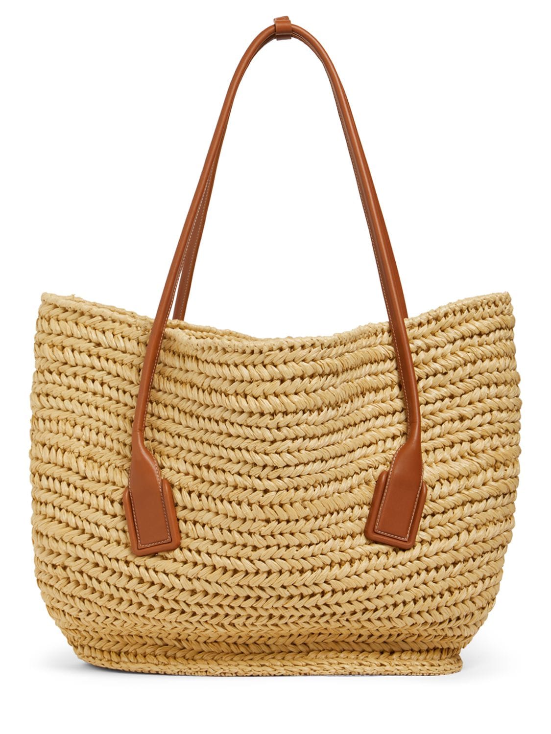 Neiman Marcus Tory Burch Ella Straw Basket Tote Bag w/ Floral