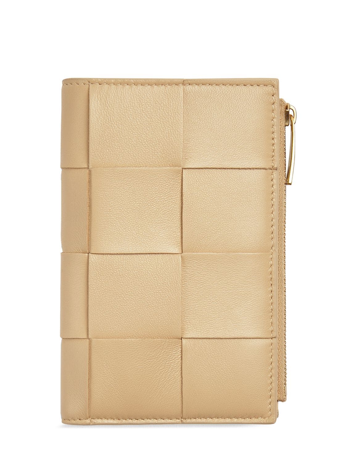 Medium Bi-fold Leather Zip Wallet – WOMEN > ACCESSORIES > WALLETS