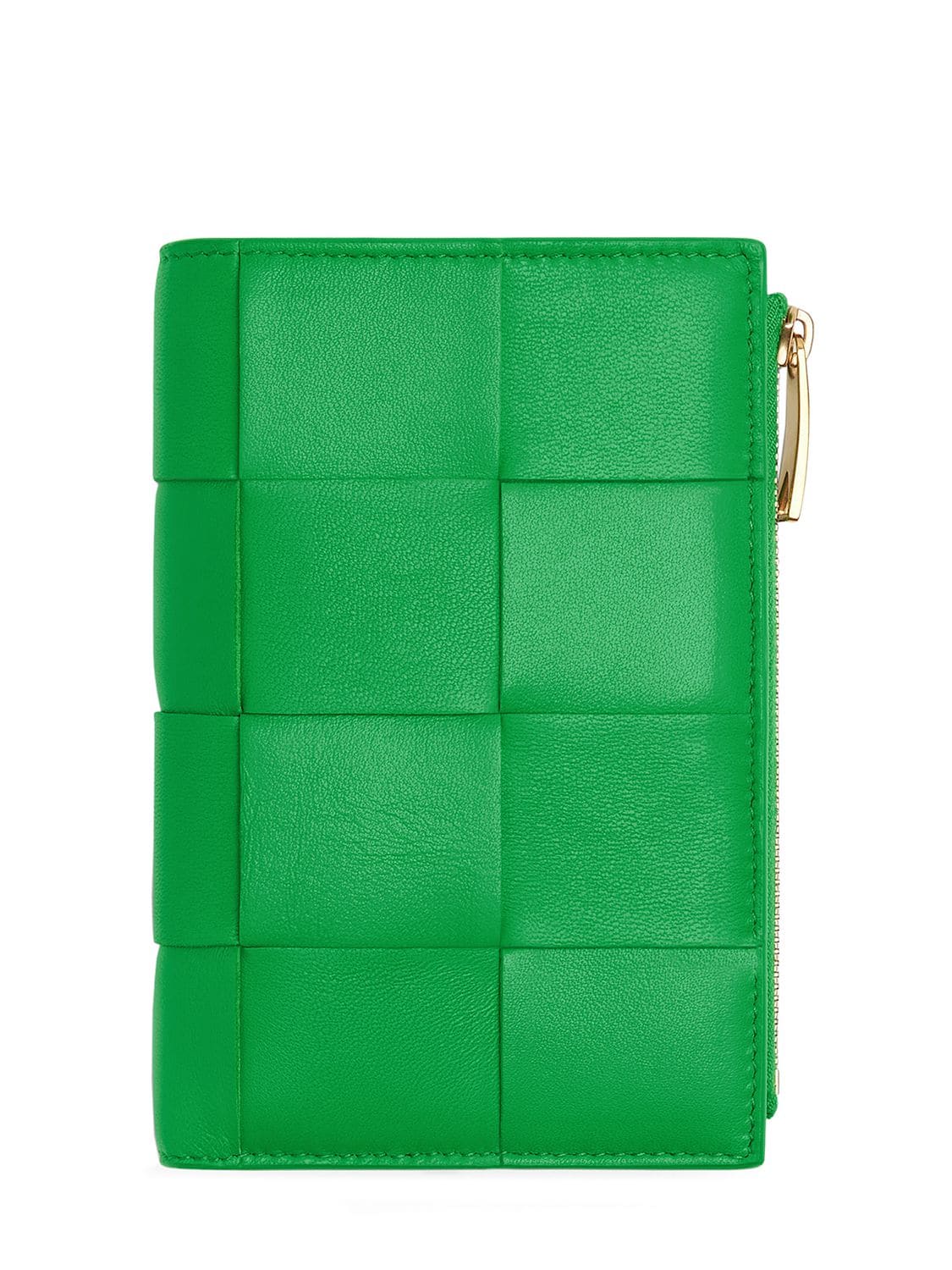 BOTTEGA VENETA Medium Bi-fold Leather Zip Wallet