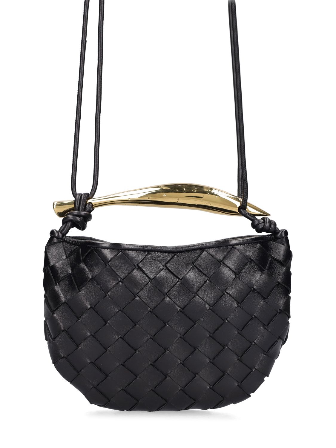 Bottega Veneta Women's Sardine - Black - Top Handle Bags