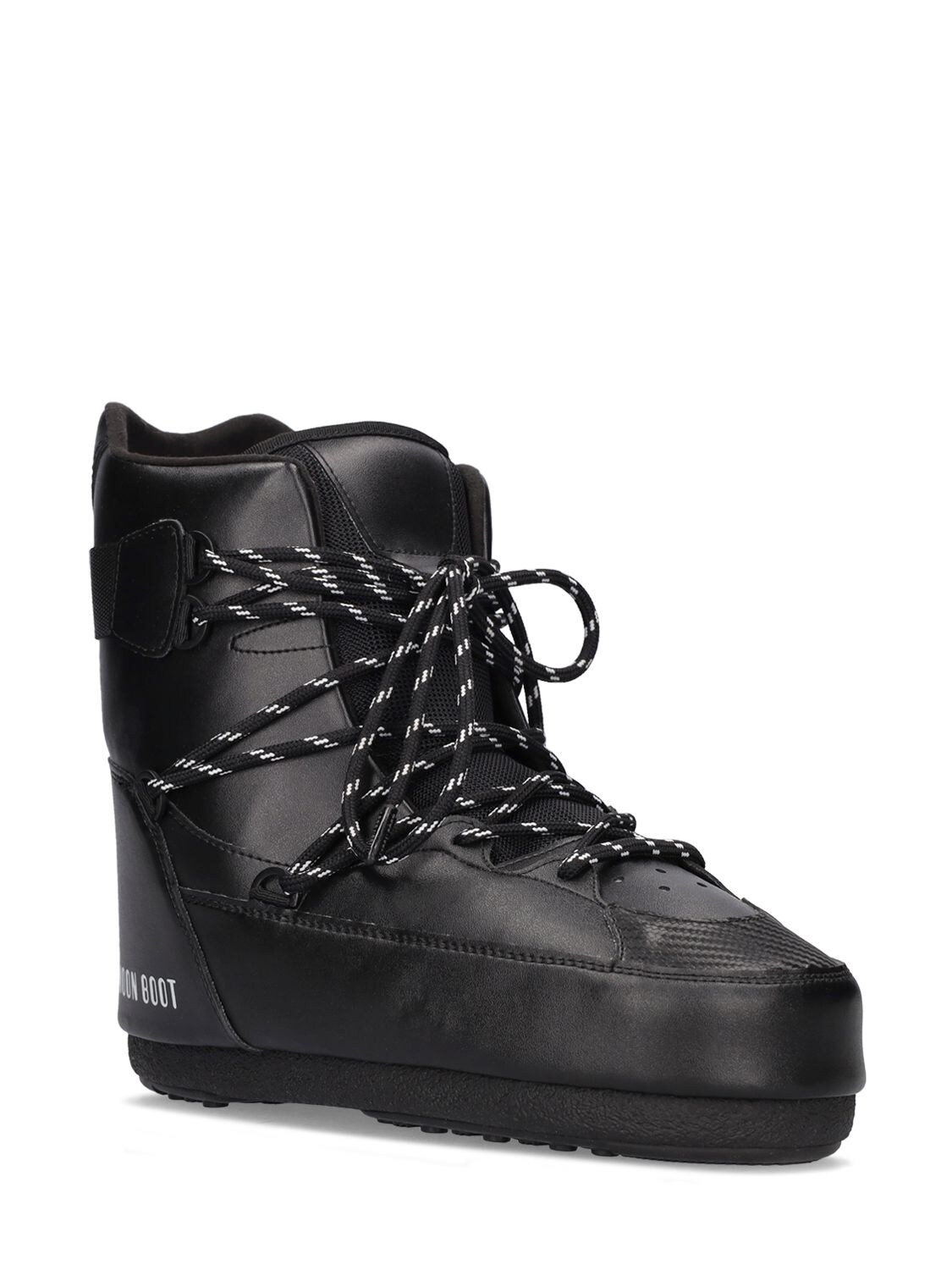 Moon Boot Black Sneaker Mid Boots