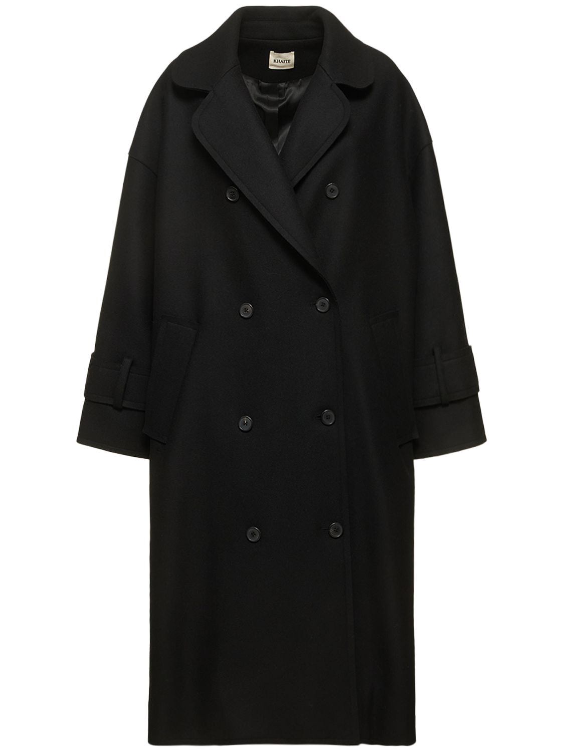Khaite | Mujer Abrigo De Lana Negro Xs