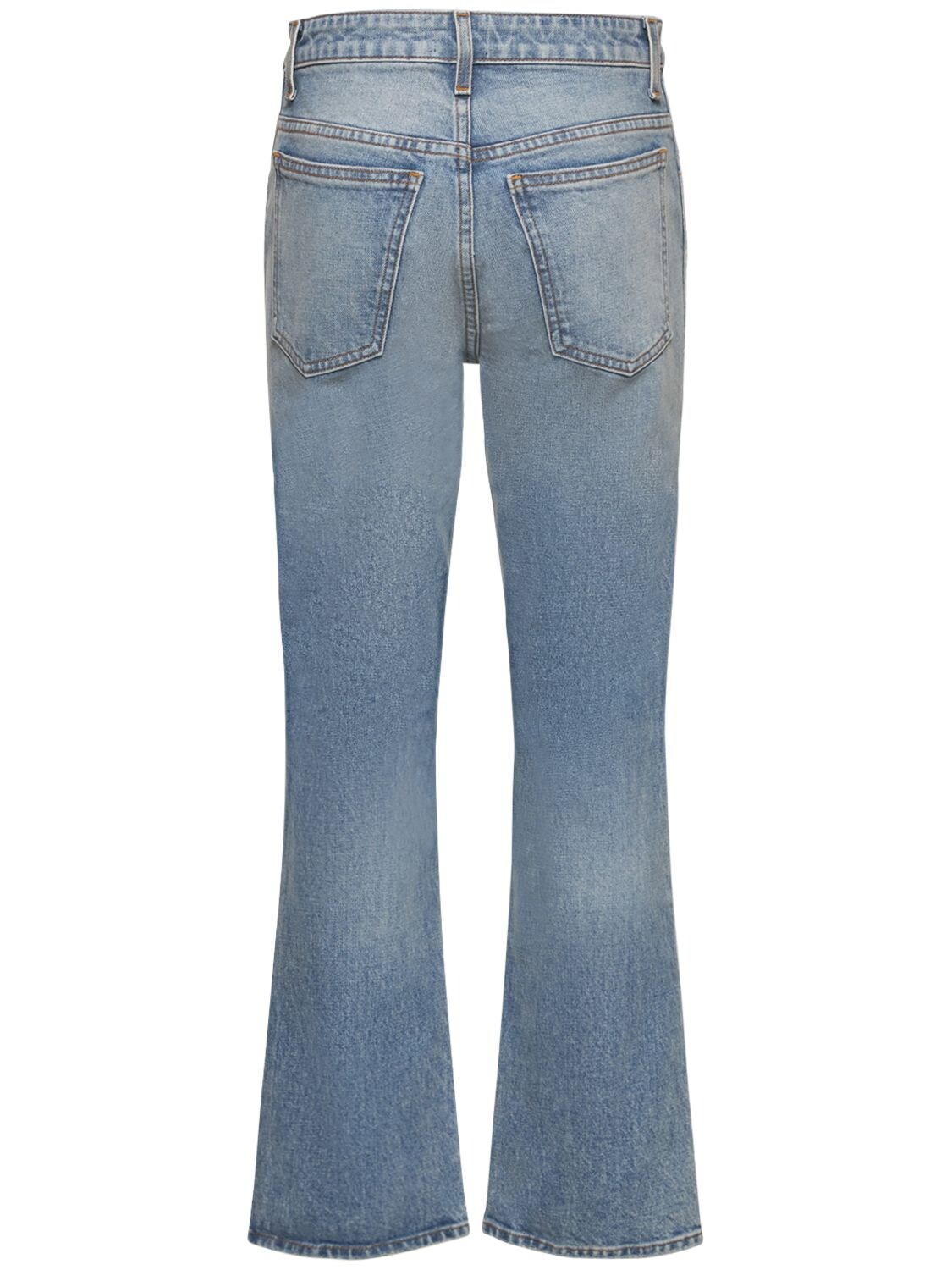 Khaite Vivian Bootcut Flare Jeans In Blue | ModeSens