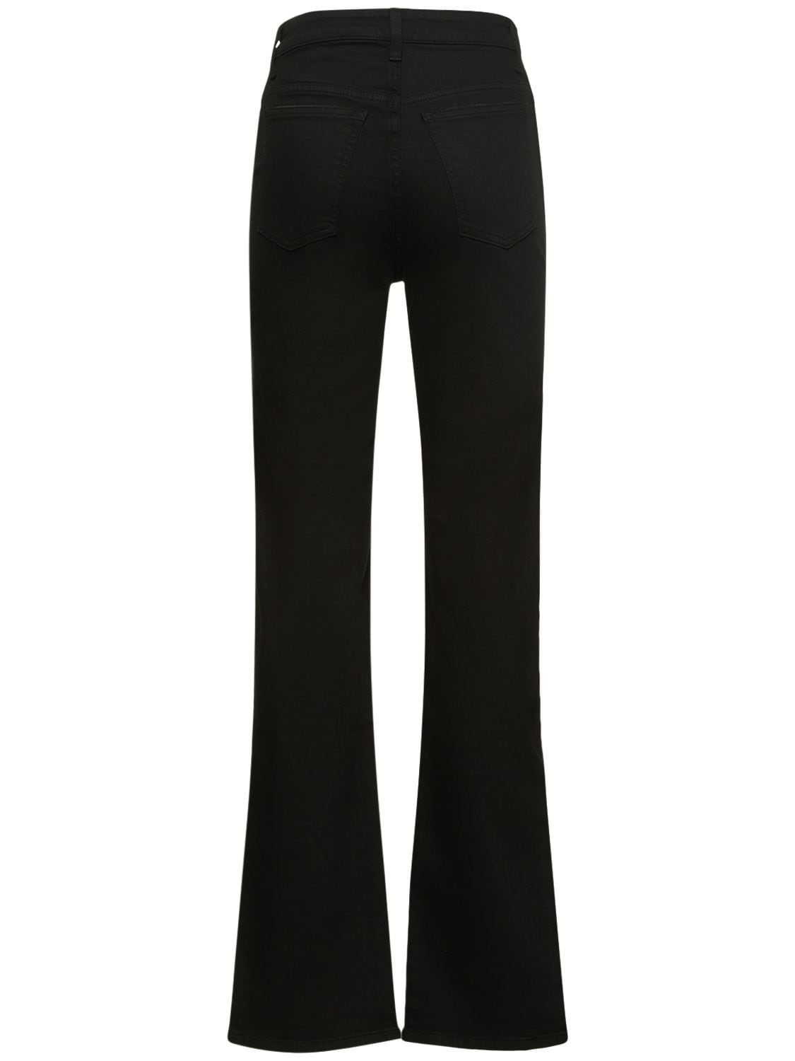 Shop Khaite Danielle High Rise Straight Jeans In Black
