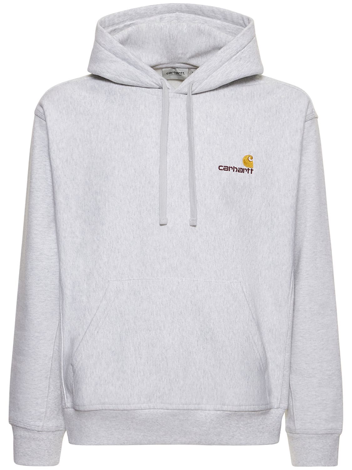 Carhartt American Script Sweatshirt Hoodie In Ahs Heater