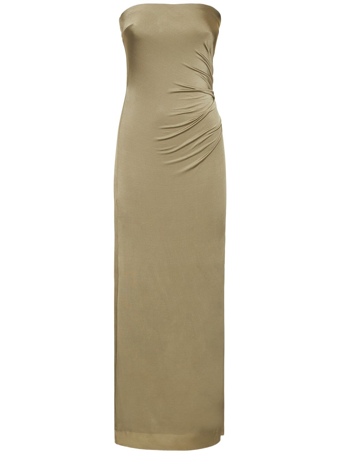 Ariel Stretch Jersey Midi Dress