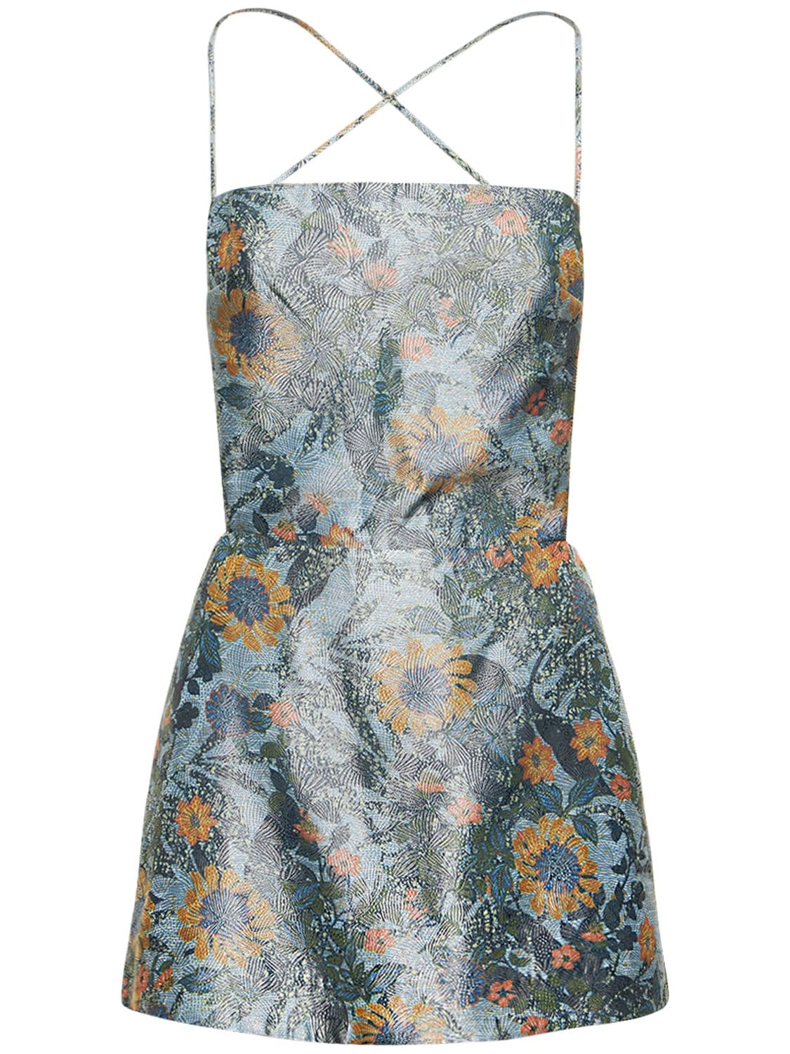 Nina Apron Stretch Viscose Mini Dress
