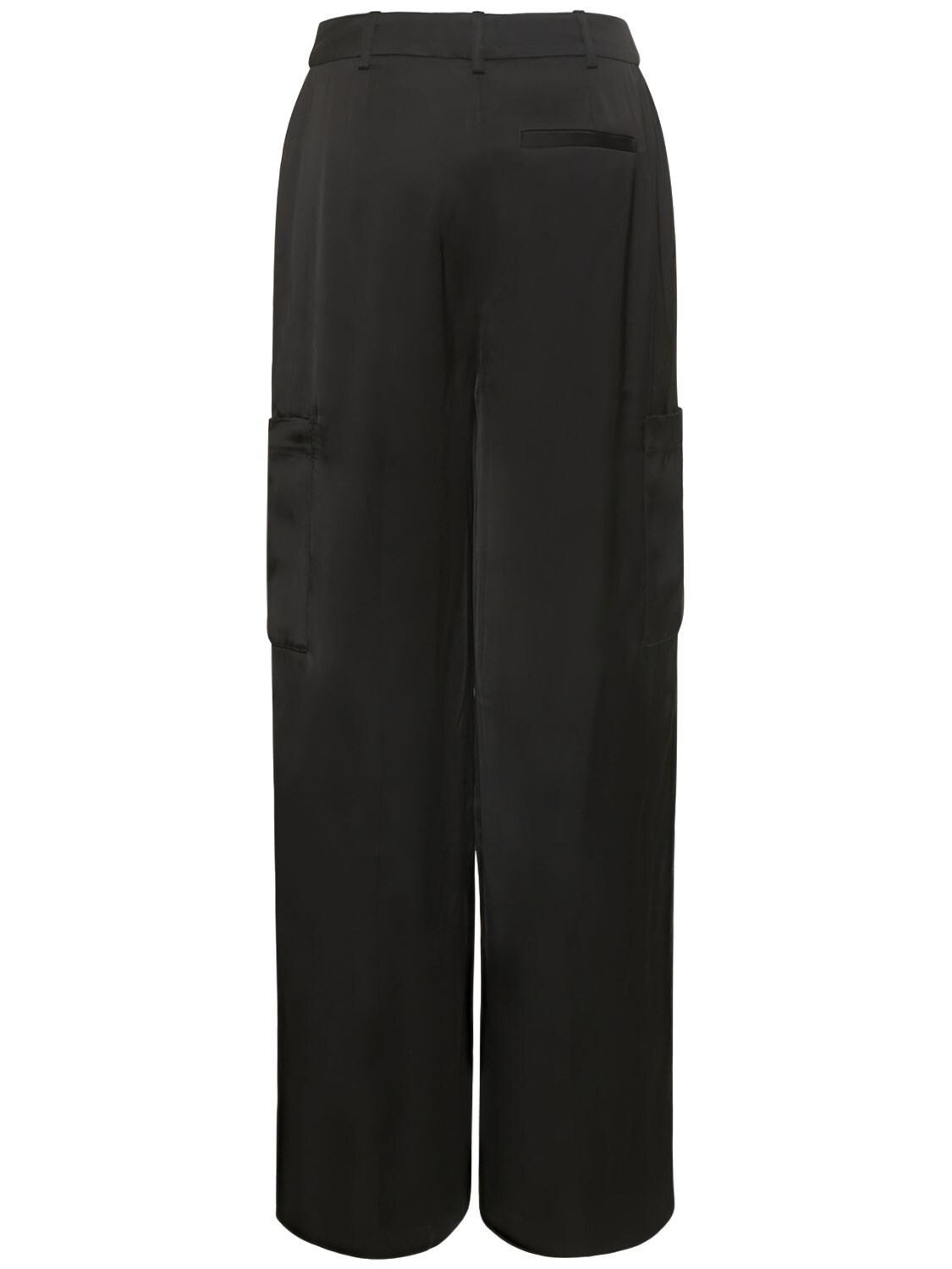 LOULOU STUDIO CARMEL VISCOSE WIDE PANTS 