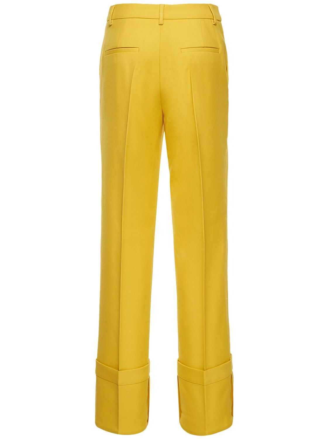 BITE STUDIOS TAILORED FOLD UP WOOL PANTS 
