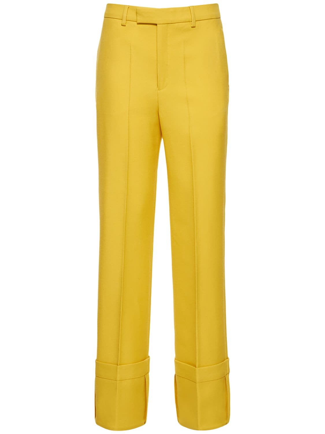 BITE STUDIOS TAILORED FOLD UP WOOL PANTS 