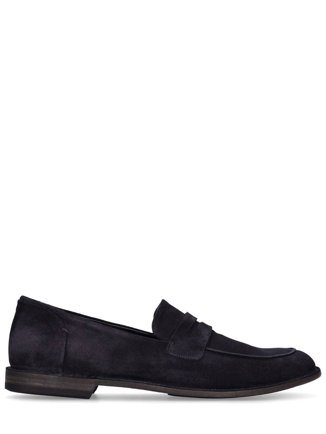 Konstant Suede Leather Loafers – MEN > SHOES > LOAFERS