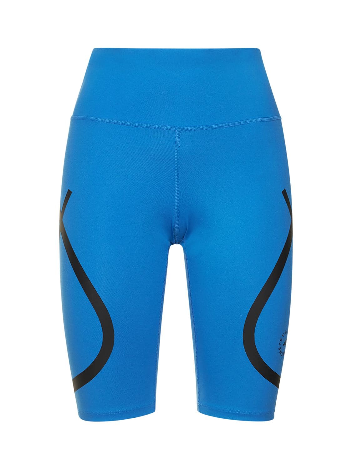 Adidas By Stella Mccartney Asmc Truepace Tight Running Shorts In Blue
