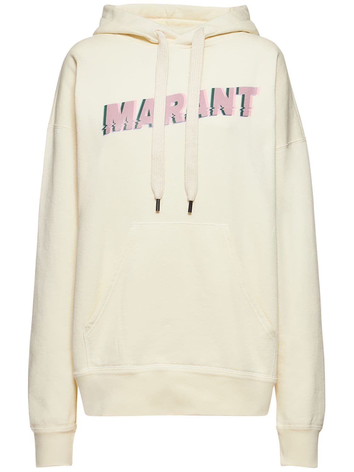 ISABEL MARANT ÉTOILE MANSEL LOGO PRINTED COTTON SWEATSHIRT