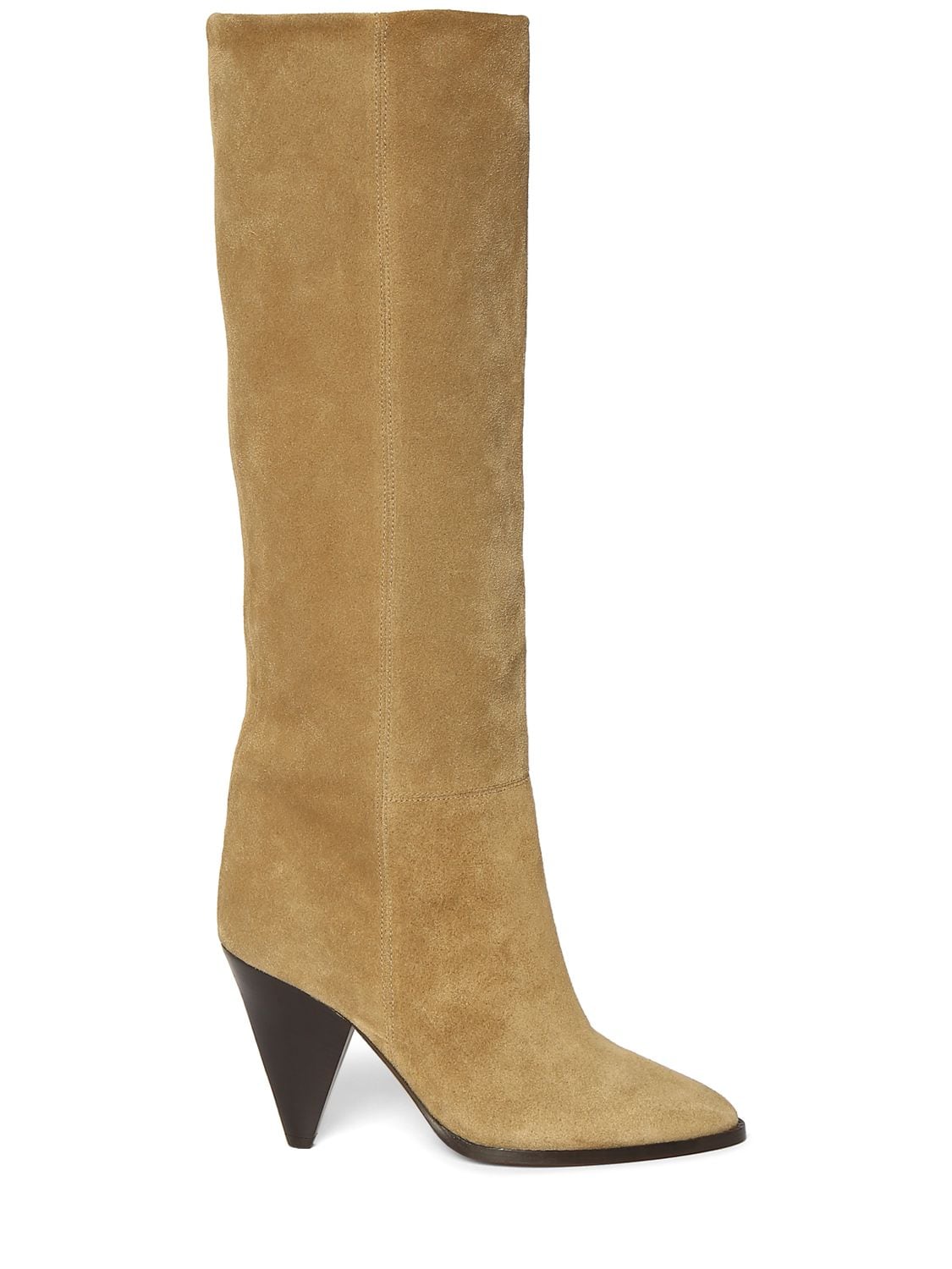 Image of 90mm Ririo-ga Suede Tall Boots