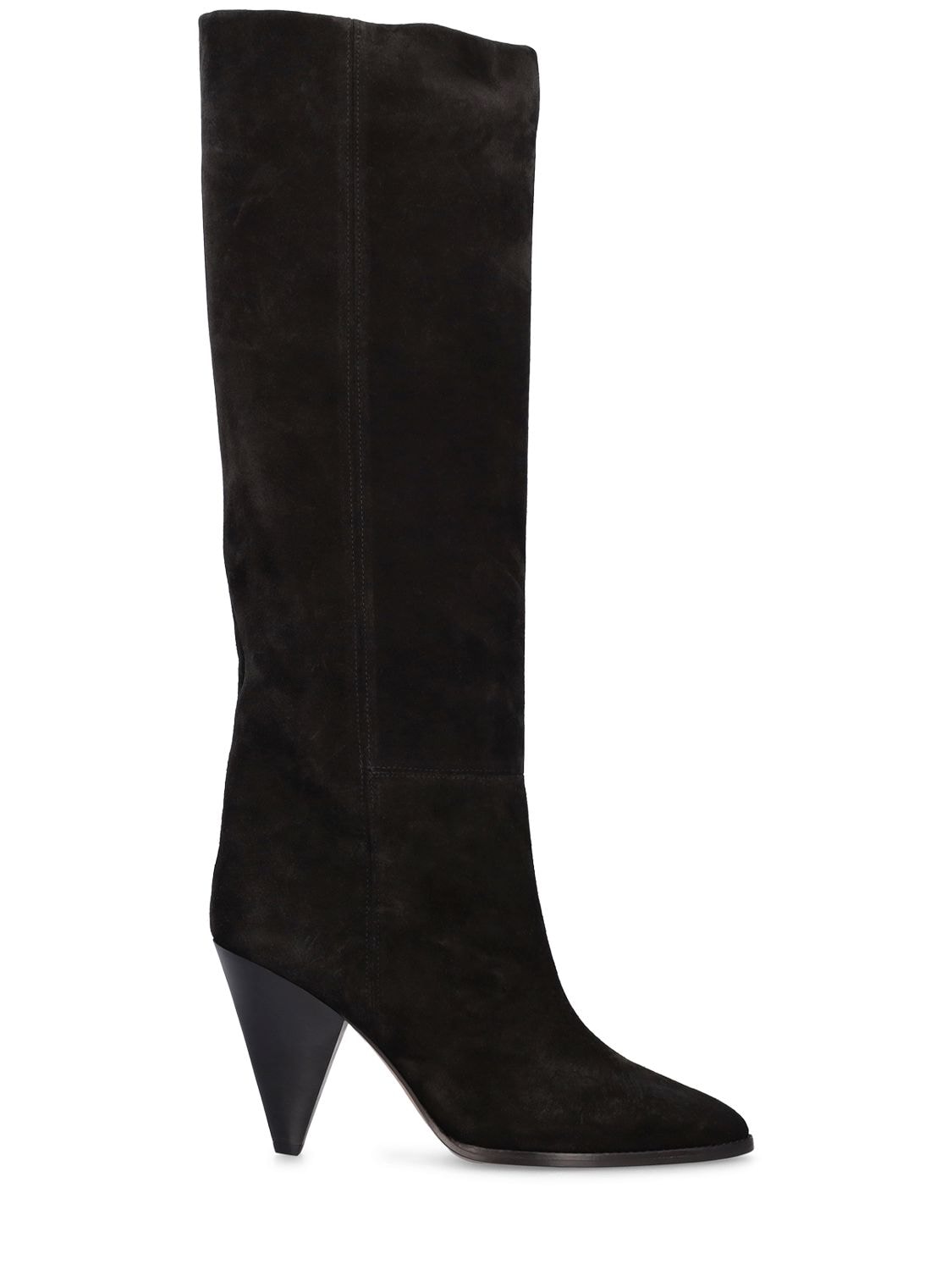 90mm Ririo-ga Suede Tall Boots – WOMEN > SHOES > BOOTS