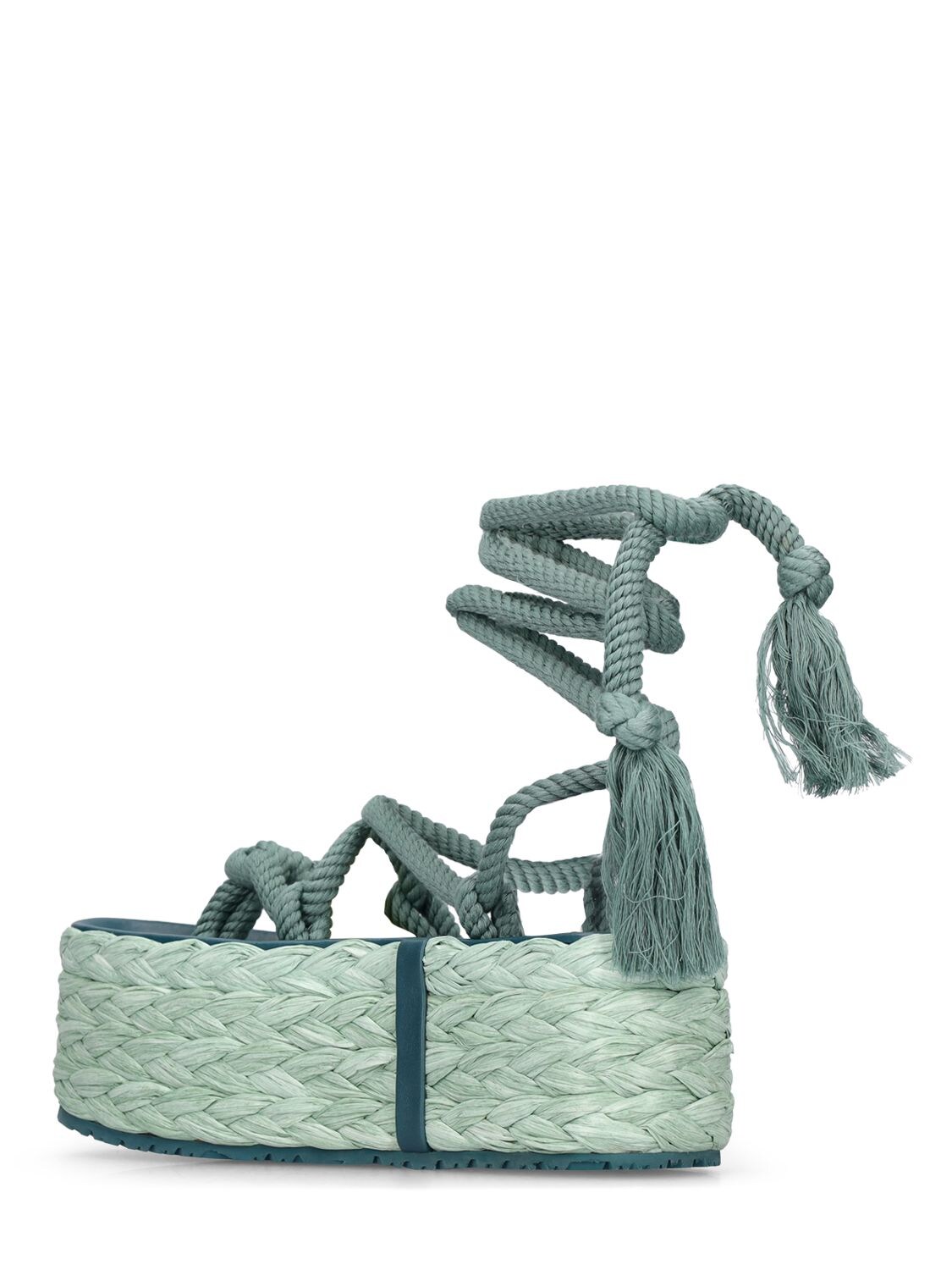 ISABEL MARANT 55MM ELIF CANVAS ESPADRILLES 