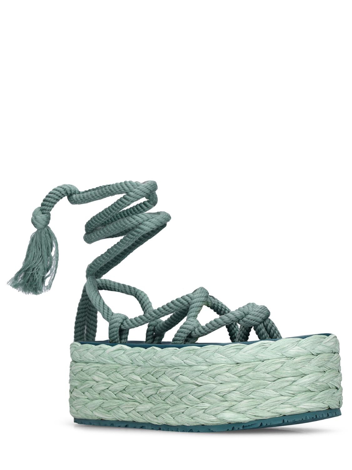 ISABEL MARANT 55MM ELIF CANVAS ESPADRILLES 