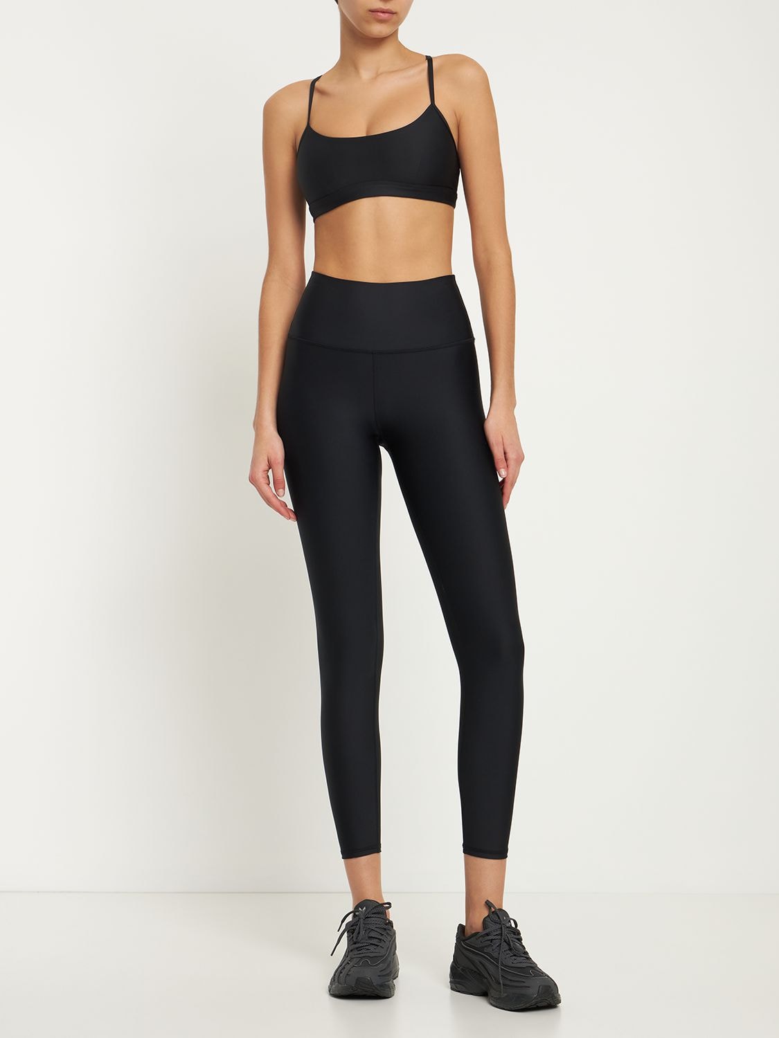 ALO YOGA Airlift Intrigue Sports Bra in Black