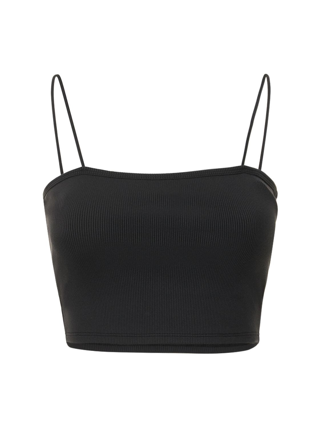 Alo Yoga Goddess Ribbed Bandeau Top