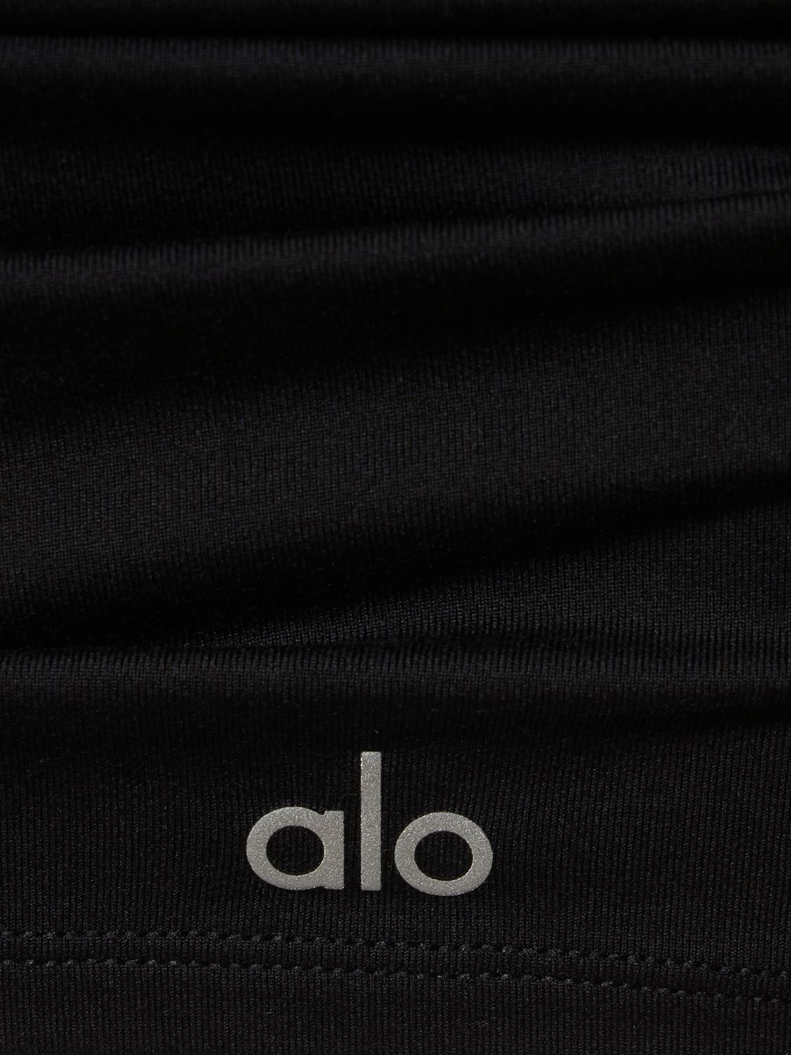 Shop Alo Yoga Alosoft Finesse Short Sleeve T-shirt In Black