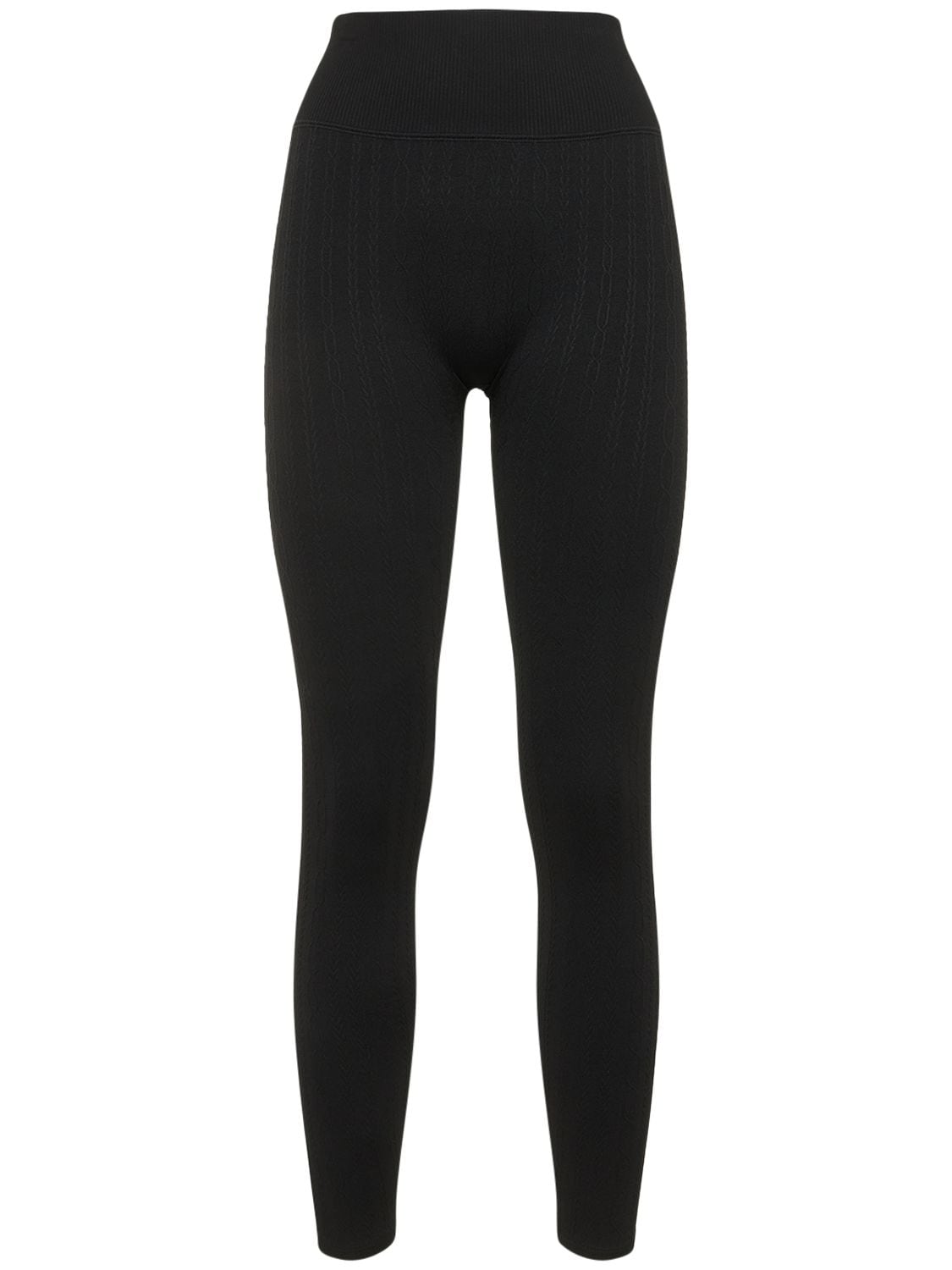 Seamless Cable Knit High Waist Leggings