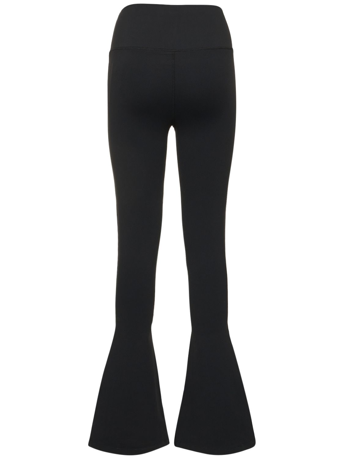 Shop Splits59 Raquel High Waist Flared Pants W/slits In Black